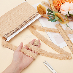 Лента из полиэстера с кисточками длиной 25 м.&nbsp;OCOR-WH0082-192A