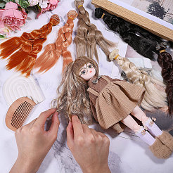 6 шт. 6 стиля ПП/волоконная крученая оплетка&nbsp;DIY-GL0005-60