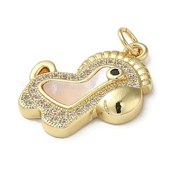 Латунные микро проложить кубического циркония подвески&nbsp;KK-Q808-01G