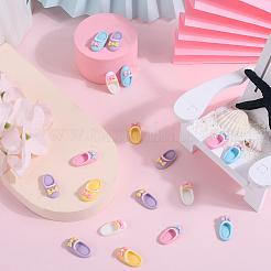 Кабошоны из непрозрачной смолы&nbsp;RESI-SC0002-66