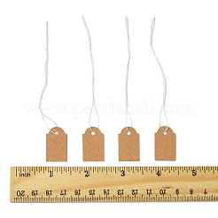 100 шт. бирки из крафт-бумаги AJEW-FS0001-14