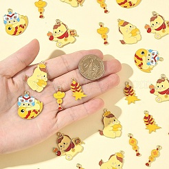 30 шт. 6 стильных новогодних эмалевых подвесок из сплава&nbsp;FIND-YW0017-96