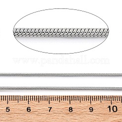 Круглые цепи-змейки из нержавеющей стали 304&nbsp;CHS-M009-01P-03A