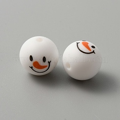 Пищевые экологически чистые силиконовые бусины&nbsp;LS-FIND-WH0152-68A