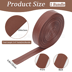 5м складной плоский шнур из искусственной кожи&nbsp;OCOR-WH20012-14D-04