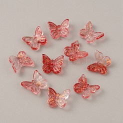 Бусины лэмпворк из золотого песка ручной работы&nbsp;LAMP-WH0001-11C