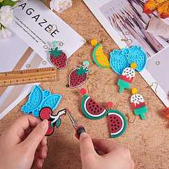 5шт diy кулон силиконовые Молды&nbsp;DIY-SZ0006-68