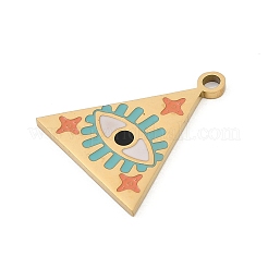 Подвески из нержавеющей стали 304 с эмалью&nbsp;STAS-I325-104E-G