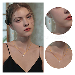 16 шт. 2 стиля настоящих 18-каратных позолоченных латунных эмалевых подвесок&nbsp;KK-FH0002-11