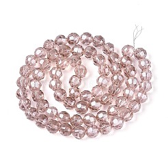 Стеклянные бусины с гальваническим покрытием &nbsp;EGLA-Q129-01A