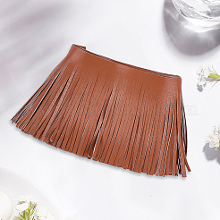 2 м отделка бахромой из искусственной кожи и замши&nbsp;DIY-CL0002-36B