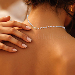 8 шт. латунные застежки-лобстеры в форме сердца&nbsp;KK-TA0002-71