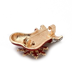 Рождественские эмалевые булавки&nbsp;LS-JEWB-F042-07G