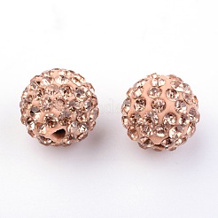 Оценка горный хрусталь проложить диско шар бусы&nbsp;RB-Q100-8