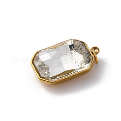 Подвески из граненого стекла из нержавеющей стали 316&nbsp;STAS-K258-48G-02