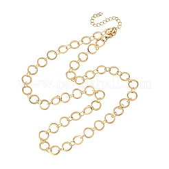 Цепочки из нержавеющей стали 304 с кольцами и звеньями толщиной 8 мм&nbsp;NJEW-P343-01B-G