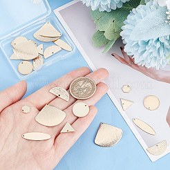 24 шт. 6 стиля латунный кулон&nbsp;KK-HY0001-49