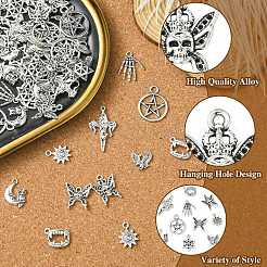 100шт 10 стиля подвески из сплава в тибетском стиле&nbsp;TIBE-CJ0001-35