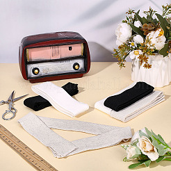 Хлопковая эластичная резинка для манжет&nbsp;DIY-WH0308-804B