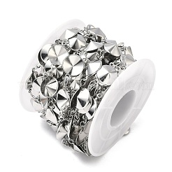 Цепочки из нержавеющей стали 304 со стразами&nbsp;CHS-K023-08B-P