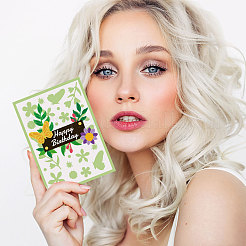 Углеродистая сталь разрезает трафареты&nbsp;DIY-WH0309-1710