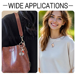 Оправы для подвесок из нержавеющей стали 304 в виде кабошонов&nbsp;STAS-TA0001-47C