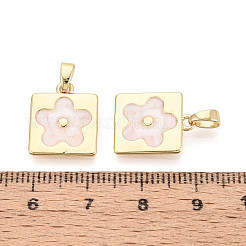 Латунь с эмалевыми подвесками&nbsp;KK-T073-56B-G