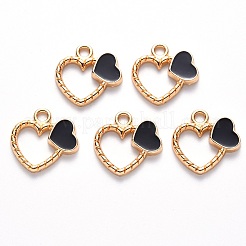 Подвески из эмали и сплава&nbsp;ENAM-S121-045B