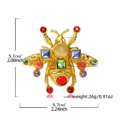 Красочная брошь из сплава Beas со стразами для рюкзака&nbsp;LS-PW-WG3F6A3-01