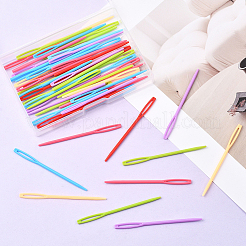 100 шт. детские пластиковые спицы для шитья и вышивки крестом&nbsp;TOOL-SP0001-10