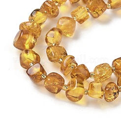 Янтарные шарики нити&nbsp;G-L095-E01-07