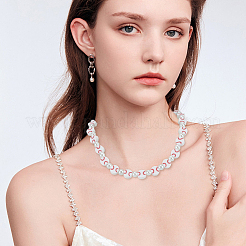 300 шт. бусины из полимерной глины ручной работы в виде бейсбольного мяча&nbsp;CLAY-PA0001-14