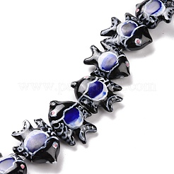 Фарфоровые бусины ручной работы&nbsp;LS-PORC-G002-54B