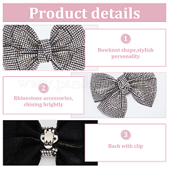 4 шт зажимы для обуви со стразами&nbsp;FIND-FG0003-13A