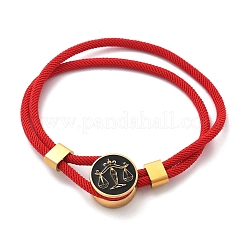 Созвездие нейлоновые шнуры многорядные браслеты&nbsp;BJEW-U016-01B-09