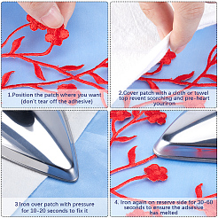 Аксессуары для вышивки из хлопка&nbsp;LS-AJEW-WH0504-32B