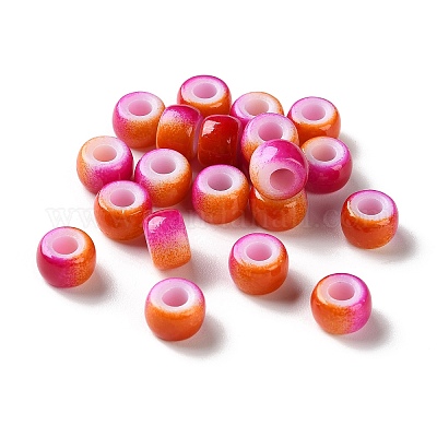 Европейские бусины из АБС-пластика&nbsp;KY-G033-02A-10-1