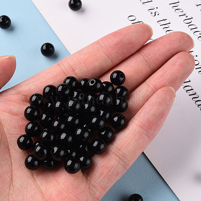 Непрозрачные акриловые бусины&nbsp;X-MACR-S370-C8mm-S002-1