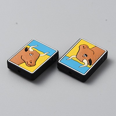 Силиконовые бусины таро&nbsp;LS-SIL-CJC0017-01A-1