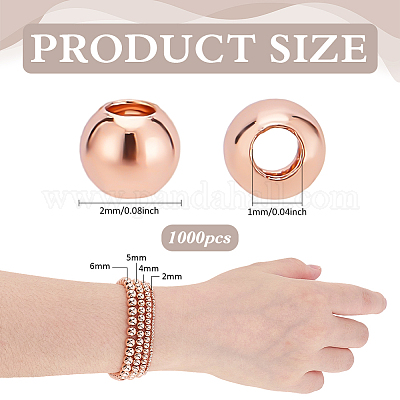 Латунные бусины&nbsp;KK-PH0012-56RG-01-1