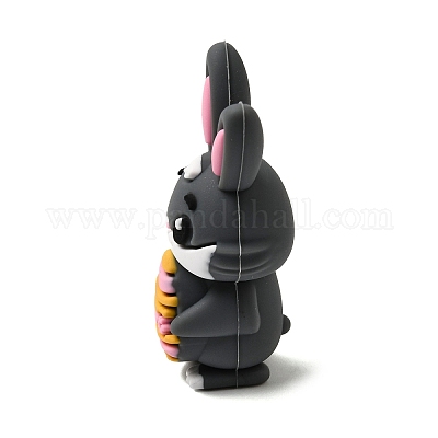 Пасхальные силиконовые фокусные бусины&nbsp;SIL-F020-05-1