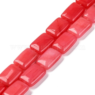 Природные родонит бисер нитей G-T047-B21-01-1