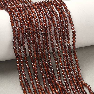 Гранат природный бисер нитей&nbsp;G-H079-A01-03C-01-1