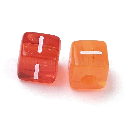 Прозрачные акриловые бусины&nbsp;MACR-K365-07I-1