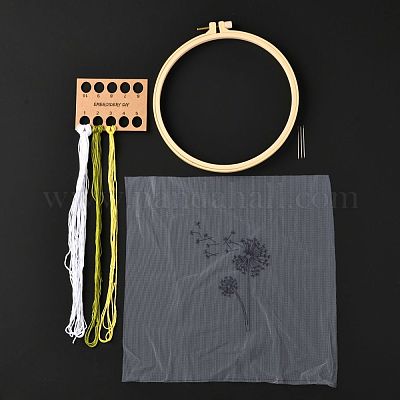 Наборы для вышивания на прозрачной ткани своими руками DIY-K032-78B-1