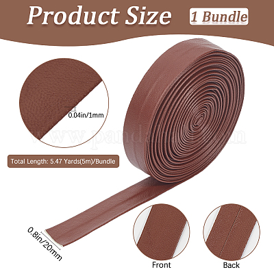 5м складной плоский шнур из искусственной кожи&nbsp;OCOR-WH20012-14D-04-1