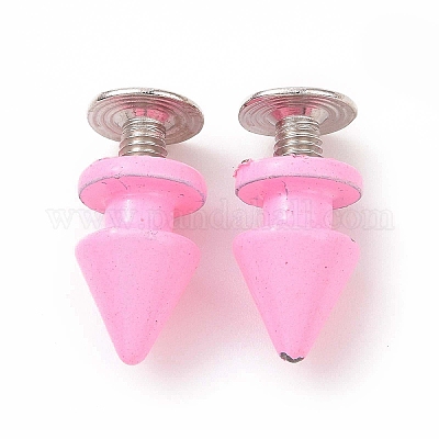 (распродажа с дефектом: выцветание) набор заклепок из алюминиевого сплава&nbsp;LS-AJEW-XCP0002-01-1