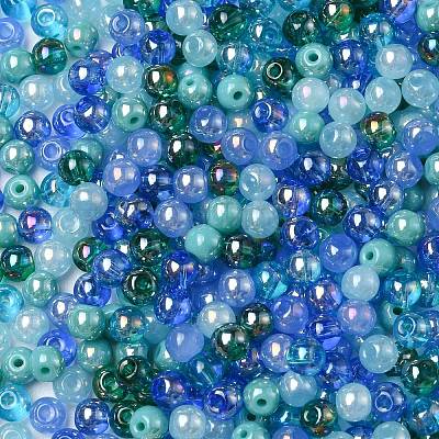 Стеклянные бусины&nbsp;GLAA-R221-01-1