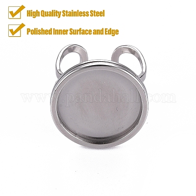 Фурнитура для манжетного кольца из нержавеющей стали 201 STAS-S080-040E-P-1