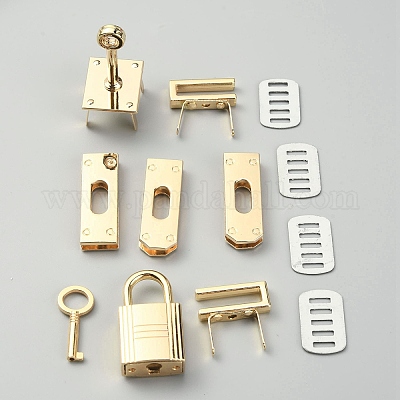 Набор застежек для сумок из сплава&nbsp;FIND-WH0033-20LG-1